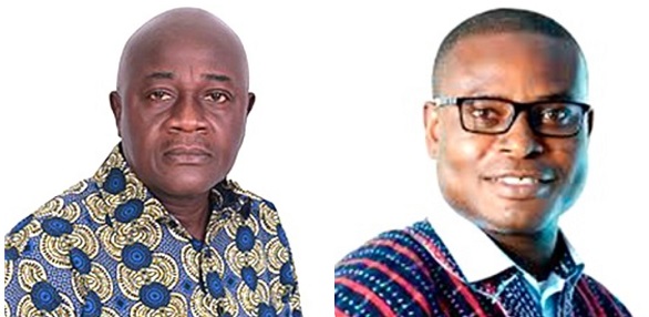 Dan Botwe and Richard Ahiagbah, Communications Director of NPP